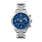 Timex Men's Intelligent Quartz Fly-back Stainless Steel Chronograph Watch - Tw2p60600dh, Grey