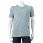 Men's Sonoma Goods For Life&trade; Classic-fit Everyday Henley, Size: Medium, Med Blue