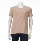 Men's Rock & Republic Core V-neck Tee, Size: Large, Med Beige