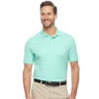 Men's Croft & Barrow&reg; Classic-fit Easy-care Interlock Pocket Polo, Size: Xxl, Turquoise/blue (turq/aqua)