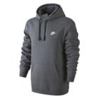 Men's Nike Club Fleece Pullover Hoodie, Size: Large, Grey Other