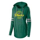 Women's Oregon Ducks Low Key Pullover Hoodie, Size: Small, Dark Green