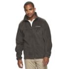 Men's Columbia Flattop Ridge Fleece Jacket, Size: Xl, Red/coppr (rust/coppr)