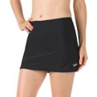 Women's Speedo Compression Skirtini Bottoms, Size: 8, Black