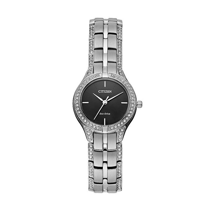 Citizen Eco-drive Women's Silhouette Stainless Steel Watch, Grey
