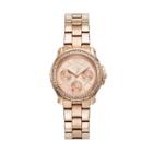 Juicy Couture Pedigree Rose Gold Tone Stainless Steel Women's Watch - 1901106, Size: Medium, Pink