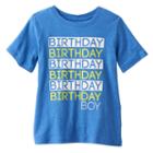 Boys 4-10 Jumping Beans&reg; Birthday Boy Graphic Tee, Size: 8, Blue (navy)