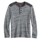Boys 4-12 Sonoma Goods For Life&trade; Colorblock Henley Top, Size: 6, Light Grey