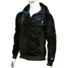 Men's Zipway Golden State Warriors Velour Full-zip Hoodie, Size: Xxl, Black