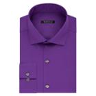 Men's Van Heusen Slim-fit Lux Sateen No-iron Dress Shirt, Size: 16.5-34/35, Purple Oth