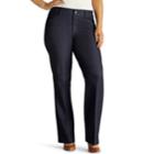 Plus Size Lee Maddie Freedom Trouser Pants, Women's, Size: 20 - Regular, Dark Blue
