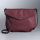 Simply Vera Vera Wang Olinda Crossbody, Women's, Dark Pink