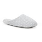 Women's Dearfoams Mixed Print Scuff Slippers, Size: Large, Grey