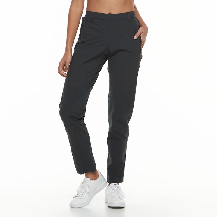 Women's Adidas Outdoor Terrex Multipurpose Straight-leg Pants, Size: Large, Grey