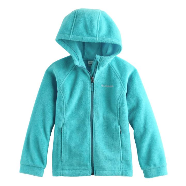 Girls 4-18 Columbia Fleece Hoodie, Size: L(14/16), Yellow Oth