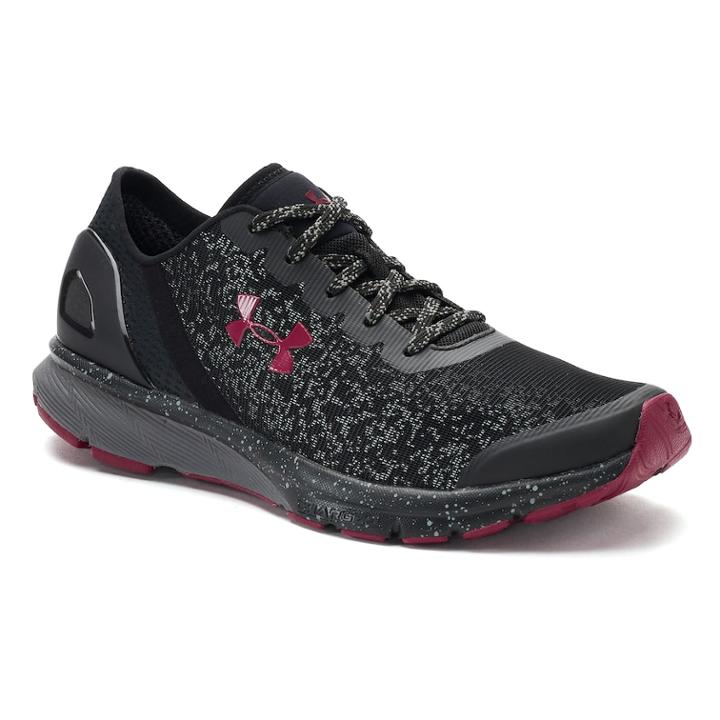 Under Armour Charged Escape Reflective Women's Running Shoes, Size: 7.5, Black