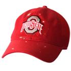 Adult Ohio State Buckeyes Team Shine Mesh Snapback Cap, Women's, Brt Red