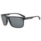 Arnette Bushing An4244 62mm Rectangle Polarized Sunglasses, Women's, Grey