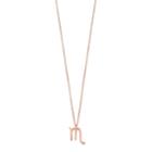 Lc Lauren Conrad Zodiac Pendant Necklace, Women's, Pink