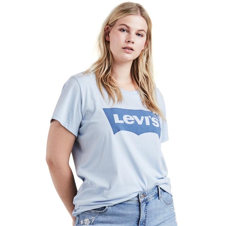 Plus Size Levi's Batwing Logo Tee, Women's, Size: 2xl, Blue