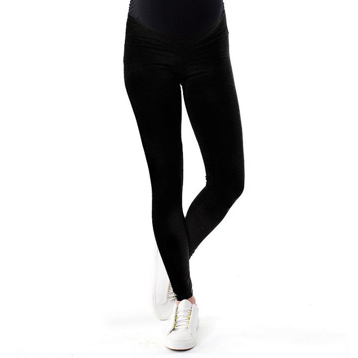 Maternity Pip & Vine By Rosie Pope Underbelly Leggings, Women's, Size: Xl-mat, Black