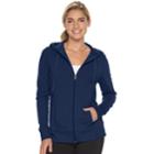 Women's Tek Gear&reg; Dry Tek Long Sleeve Hoodie, Size: Medium, Blue