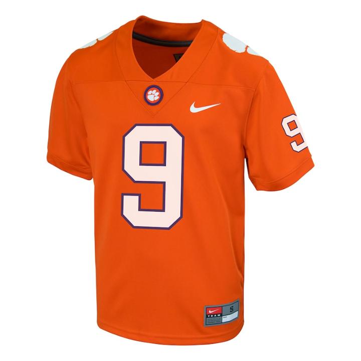 Boys 8-20 Nike Clemson Tigers Jersey, Size: M 10-12, Orange