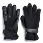 Men's Apt. 9&reg; Wool-blend Touchscreen Gloves, Size: L/xl, Black