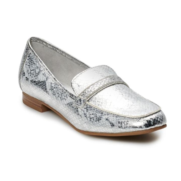 New York Transit Company Celebrity Moment Women's Loafers, Size: Medium (7), Light Grey