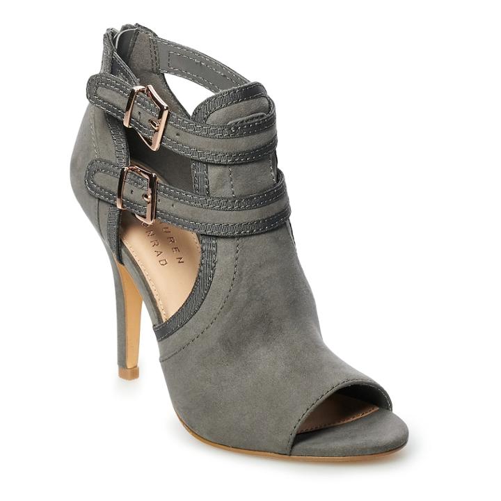 Lc Lauren Conrad Sweetheart Women's High Heels, Size: 8.5, Med Grey