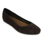 Crocs Lina Women's Suede Flats, Size: 5, Dark Brown
