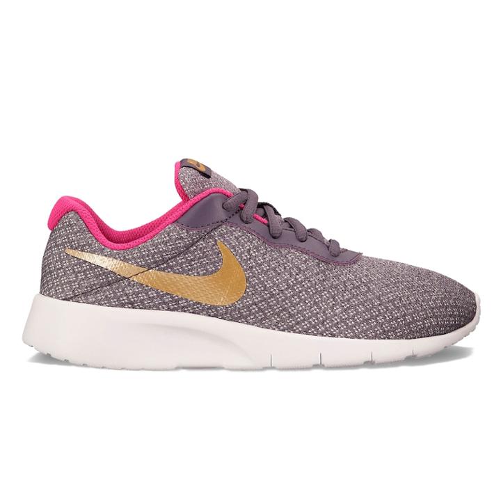 Nike Tanjun Grade School Girls' Shoes, Size: 5, Drk Purple