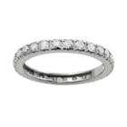 14k White Gold 1-ct. T.w. Diamond Eternity Wedding Ring, Women's, Size: 8