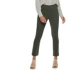 Women's Popsugar Essential Crop Pants, Size: Medium, Dark Green