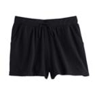 Girls 7-16 So® Gathered Front Shorts, Size: 7, Black