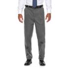 Men's Croft & Barrow&reg; No-iron Relaxed-fit Pleated Pants, Size: 38x34, Med Grey