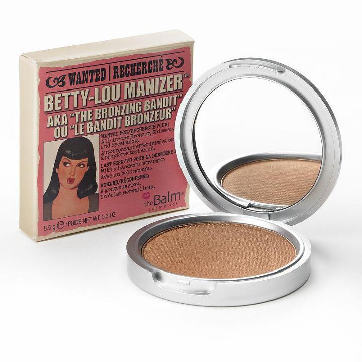 Thebalm Betty-lou Manizer Bronzer & Eyeshadow Compact