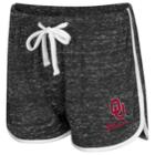 Women's Colosseum Oklahoma Sooners Gym Shorts, Size: Xxl, Grey (charcoal)