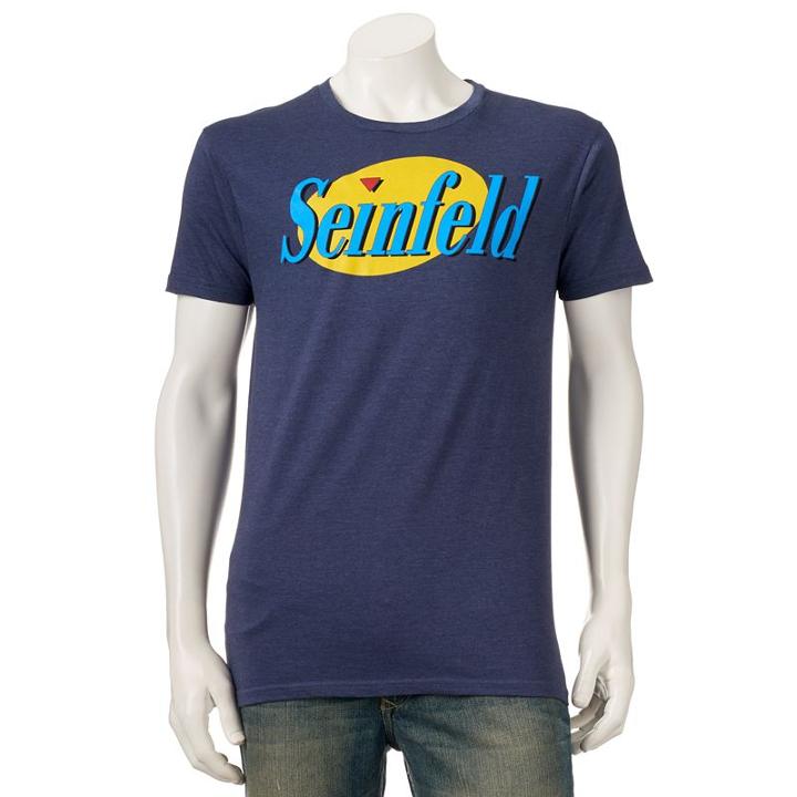 Men's Seinfeld Tee, Size: Medium, Blue (navy)