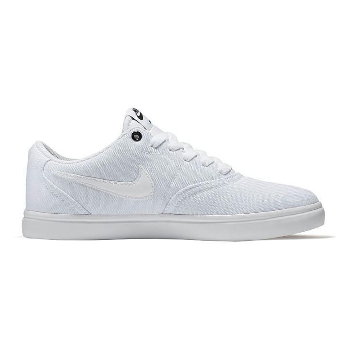 Nike Sb Check Solarsoft Women's Skate Shoes, Size: 8.5, White Oth