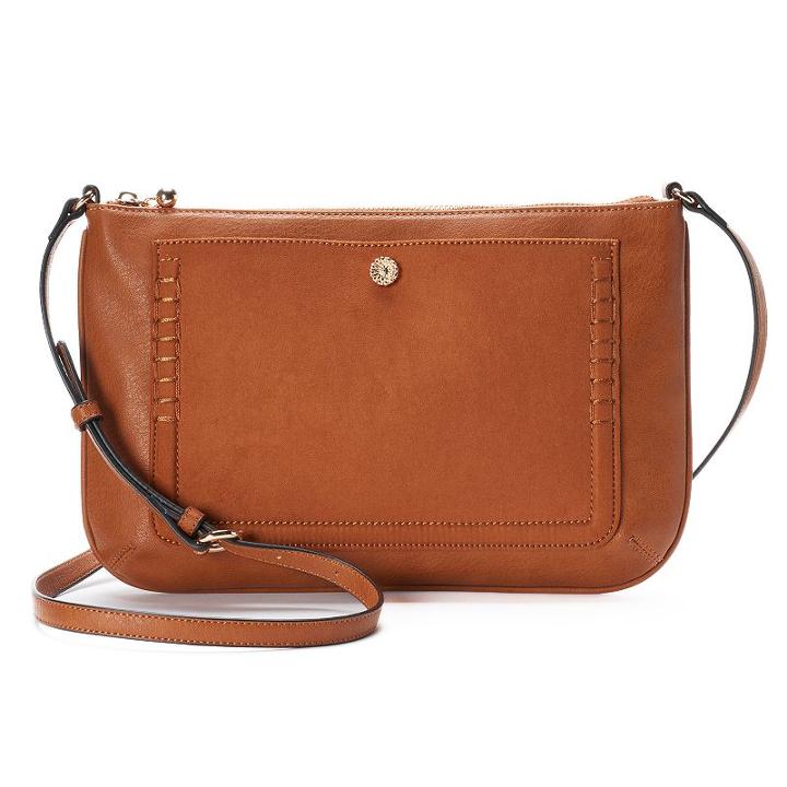 Lc Lauren Conrad Bonne Clutch, Women's, Dark Brown