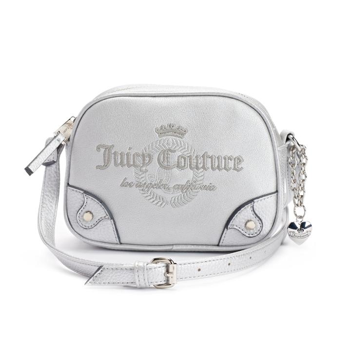 Juicy Couture Namesake Mini Crossbody Bag, Women's, Silver