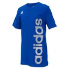 Boys 8-20 Adidas Linear Logo Tee, Size: Large, Blue (navy)
