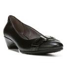 Lifestride Brooklyn Women's Slip-on Wedge Shoes, Size: Medium (9), Black