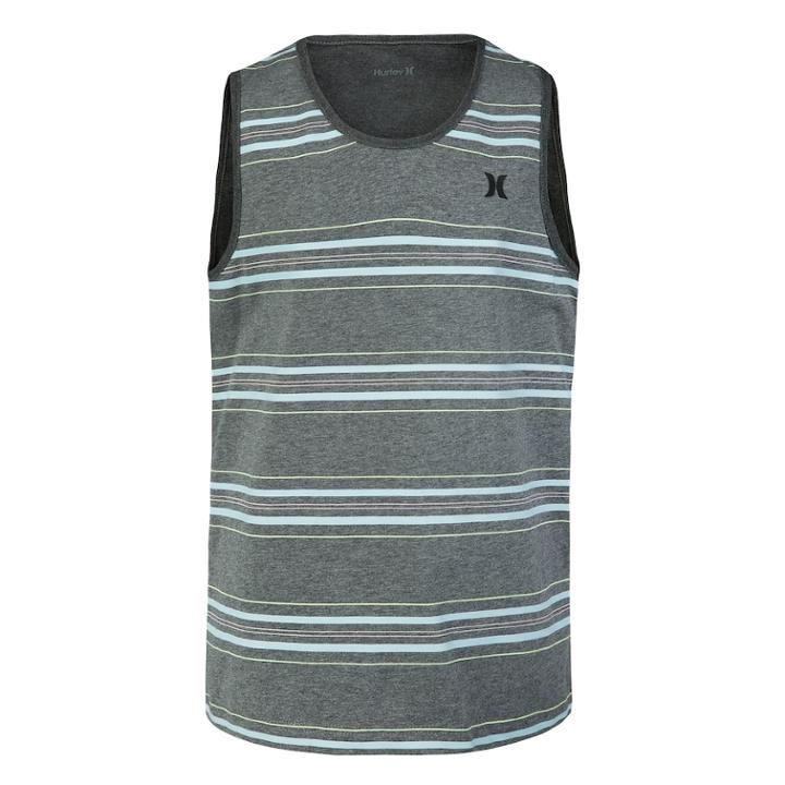 Boys 8-20 Hurley Striped Tank, Size: Medium, Oxford