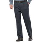 Men's Croft & Barrow&reg; Stretch Easy-care Classic-fit Pleated Pants, Size: 38x36, Blue (navy)