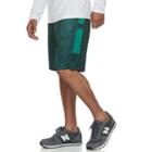 Men's Tek Gear&reg; Printed Laser-cut Basketball Shorts, Size: Xl, Dark Blue