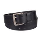 Men's Levi's&reg; Perforated Leather Belt, Size: Xl, Black