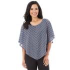 Women's Apt. 9 Metallic Texture Popover Top, Size: Regular, Ovrfl Oth