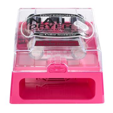 The Color Institute Pink Professional Nail Dryer & Nail Polish Set, Multicolor